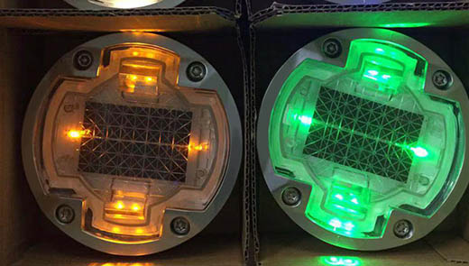 solar road studs